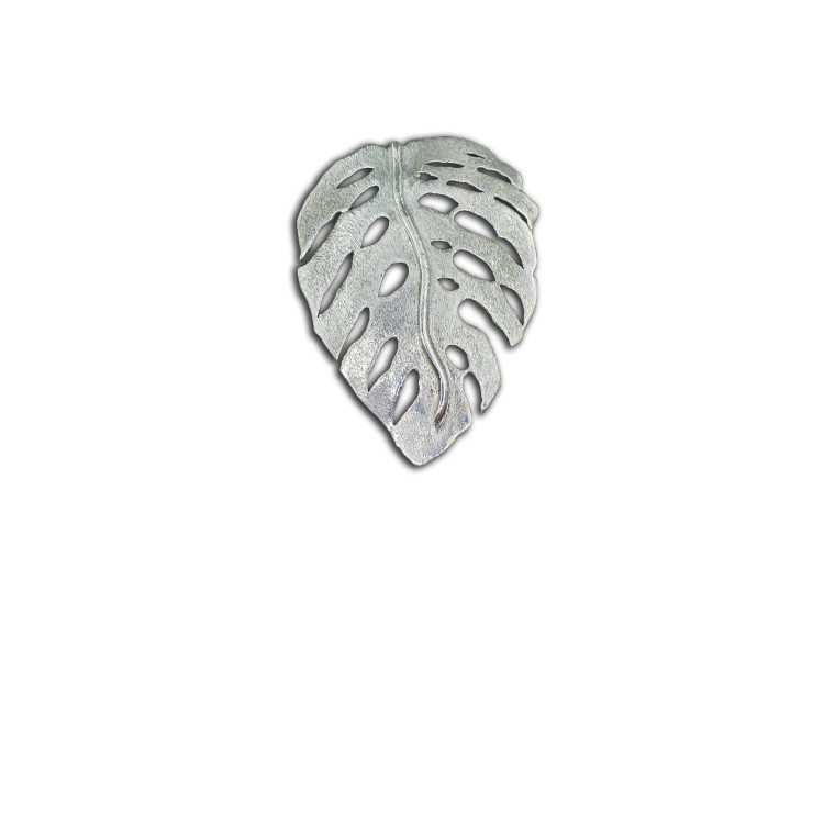 Ciondolo Monstera (foglia Lunga) Argento Ciondolo Monstera (foglia Lunga) Argento